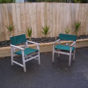 Canvas directors chairs